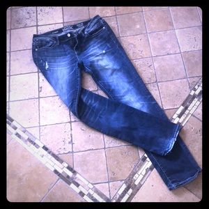 Ladies Buckle Black jeans